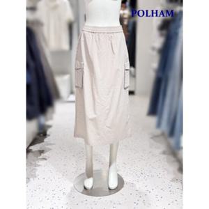 [폴햄] 여성 무브 나일론 카고 A라인 스커트 PHF2RR2740 -US