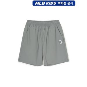 MLB키즈  베이직 스포티브 트리코트 5부 팬츠CL (7ASMB075343GRS)