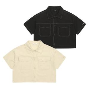 에꼴리에 TC01 4.5부 스티치 크롭 자켓/4.5부 스티치 포인트 바지 셋트 25B5751.5752
