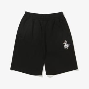 휠라키즈반바지 TQJ FK2FPE2Z01X-BLK 키즈 zoo 와펜 포인트 반바지