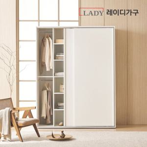 레이디가구 프리핏 키큰 슬라이딩 옷장 하프선반형 A (1단+하프