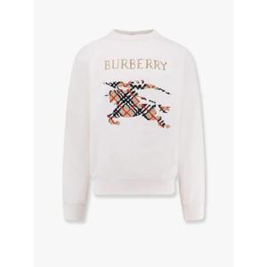 BURBERRY Cotton sweatshirt with logo embroidery 8110547