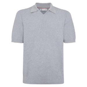 25 SS Brunello Cucinelli 골지 니트 폴로 스웨터 M29400015CY162 TP432364118