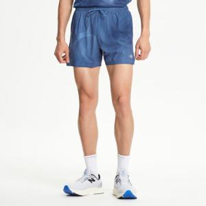 뉴발란스반바지 EQS NBNVE4P051-50 MEN RC 4부 프린트 숏팬츠 (STANDARD FIT)