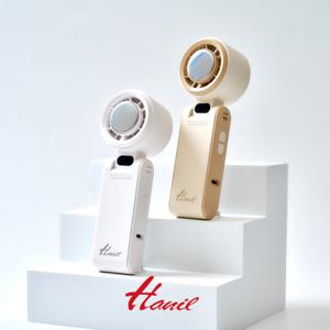 한일 휴대용선풍기 손선풍기 핸디 냉각선풍기 100단조절 베이지