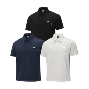 [25SS][다이나핏 공식](택가89,000원) 남성 루카 2.0 반팔 폴로 티셔츠_YMM25215