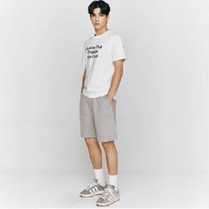 [지오다노]남자 여름 쿨 밴딩 라이트 테리 반바지 105416