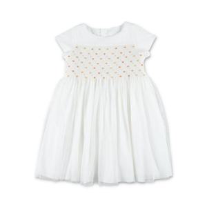 주니어 봉쁘앙 원피스 S05GDRW00016 Bianco