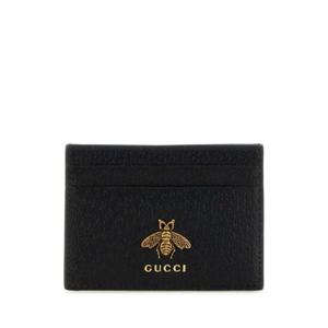 GUCCI Black leather card holder 523685DJ20T 1000