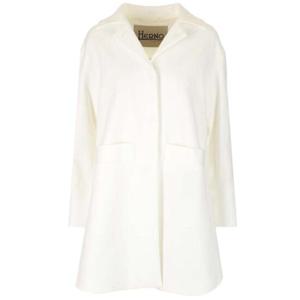 Herno 롱 슬리브 사이드 슬릿 코트 GC000390D12163 1100 TP942369931