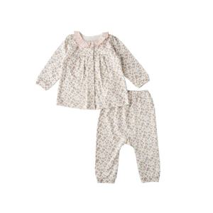 M밍크뮤D 25FW (IV)페이즐리플라워모달내의 실내복 (35A7005411)