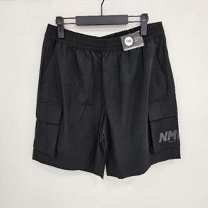 리트머스 HC26 아트웍형 4부 카고팬츠 LP7PU483 블랙