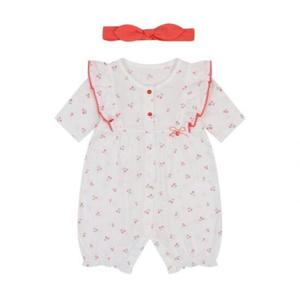 아가방 TC01 여름 베나뱀부7부우주복(헤어밴드)(RED)_ 01S317554