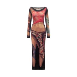 마린세르 롱 원피스 WDR297A BG50 Beige