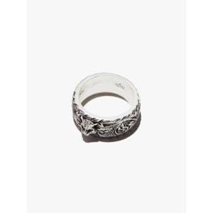 구찌 Thin silver ring with feline head 433571J8400 TP717438419