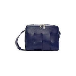 Bottega Veneta 메신저백 네이비 스몰 카세트 카메라백 231798M170032