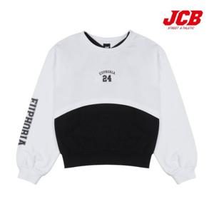 [JCB]여아 크롭 긴팔티+나시 세트 (JBK8T149GSW)