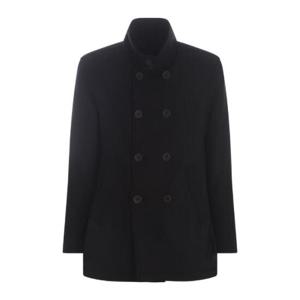 Herno 더블 브레스티드 긴팔 코트 PE000037U33344 9300 TP934963467
