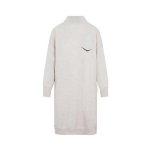 Brunello Cucinelli 터틀넥 니트 드레스 M12186A94P C9504FEATHER TP943245246