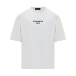 Dsquared2 로고 자수 크루넥 티셔츠 S74GD1455D20020 965 TP943972627