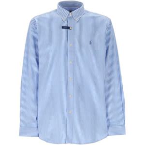 폴로 랄프로렌 긴팔 셔츠 710929346 016 CANVAS BLUE WHITE