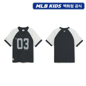 [MLB키즈] 빈티지 스트릿 로고 라글란 티셔츠 (7ATSB3753-50CGS)