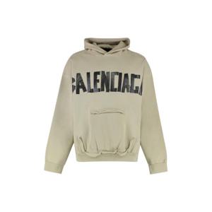 발렌시아가 후드 티셔츠 744441TSV869501 Beige