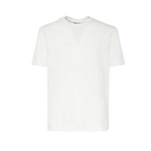 Emporio Armani 로고 자수 크루넥 티셔츠 6D1TQ81JOCZ 0101 TP935306873