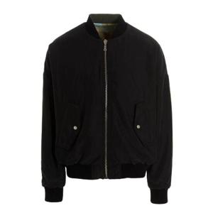 Balmain 페인팅 프린트 리버서블 지퍼 보머 재킷 AH0TF355CD83 AAA TP944461115