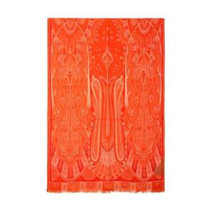 Etro 그래픽 프린트 프레이드 스카프 117774588 0750 TP944448865