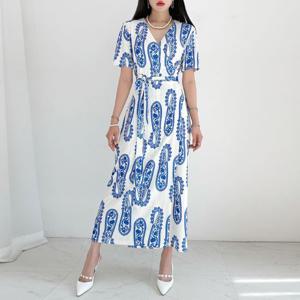 [금찌] 쏘야 에스닉 랩 원피스 ST7529D
