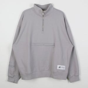 뉴발란스긴팔티 XQS NBNCDB1033-17 UNI NB SHIFTED 하프 집업 맨투맨
