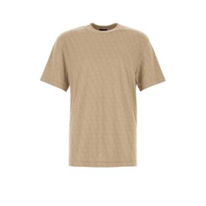 조르지오 아르마니 반팔 티셔츠 GM001107AF14800 U6172 Camel