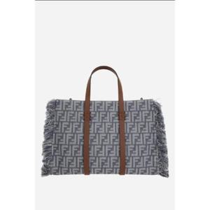 FENDI Summer Tote in jacquard FF 8BH435AUT4F1SXQ