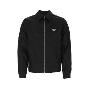 PRADA 블랙 나일론 재킷 SGB684S2111WQ8 F0002