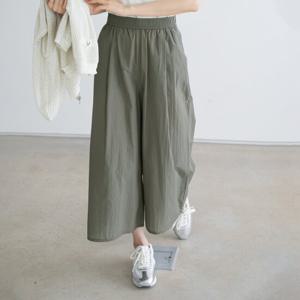 엄마옷 마담4060 바스락핀턱밴딩팬츠 썸머 팬츠 -ZPN2506072-