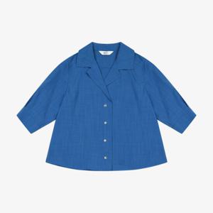 [베스띠벨리]곁트임 오픈카라 와이셔츠 BKBAE1456