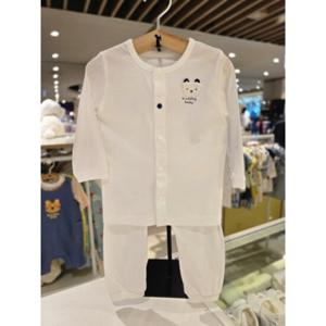 [블루독베이비] 25 FW(WH)프리미엄실켓코지내의내의(45A7005404)출산 유아 신생아 조카 선물 임신 실내복 (