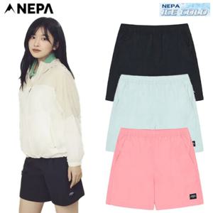 네파 (7K41761) 여성 안유진 착장 웨이브 4부 하프팬츠 반바지
