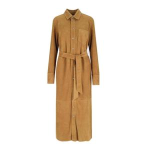 폴로 랄프로렌 롱 원피스 211961602001 Brown