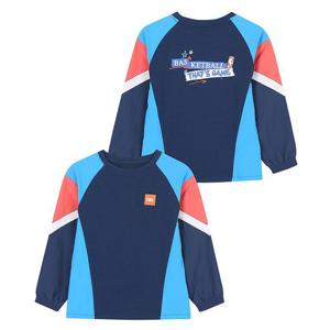 [NBA KIDS]NBA 스포츠 우븐 컬러블럭 맨투맨(K223TS060P)