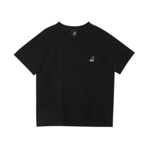 M 캉골반팔티 CQK KREW-ST27980BK 우먼스 러시 로고 티셔츠 2798 블랙