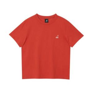M 캉골반팔티 CQK KREW-ST27980OG 우먼스 러시 로고 티셔츠 2798 오렌지