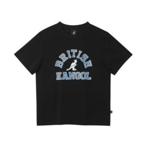 M 캉골반팔티 CQK KREW-ST27910BK 우먼스 플레이 로고 티셔츠 2791 블랙