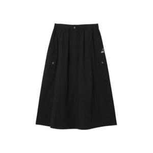 M 캉골반바지 CQK KREW-SK81170BK 우먼스 포켓 플레어 스커트 8117 블랙