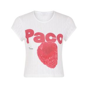 파코라반 긴팔 티셔츠 25PJTE003CO0557 P100 WHITE