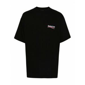 [BALENCIAGA] 라프리마 남성 티셔츠 폴리티컬 캠페인 라지 핏 641675TKVJ11070 블랙 /8