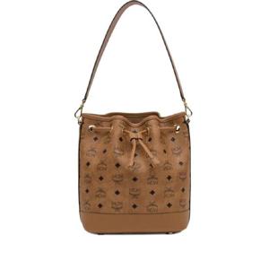 엠씨엠 medium monogram bucket bag MWDESDU03