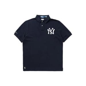 폴로 랄프로렌 x MLB Yankees logo polo shirt 710967425