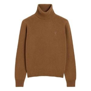 AMI Paris 아미 드 쾨흐 터틀넥 스웨터 H25HKS831005